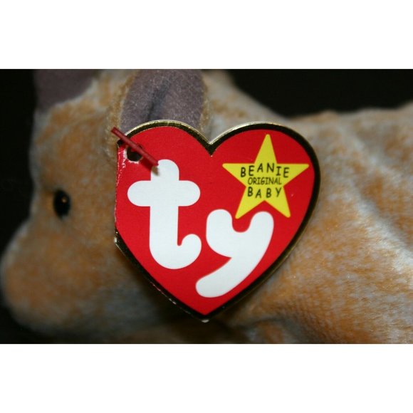 TY Beanie Baby Goatee Goat 1999 retired 4235 brown - Picture 5 of 10